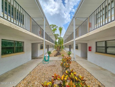 Step into this delightful one-bedroom second-floor condo, where on Daytona Beach Golf Club in Florida - for sale on GolfHomes.com, golf home, golf lot