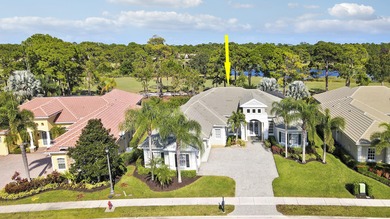 CUSTOM BUILT POOL HOME WITH GOLF & WATER VIEWS in the on The Legacy Golf and Tennis Club in Florida - for sale on GolfHomes.com, golf home, golf lot