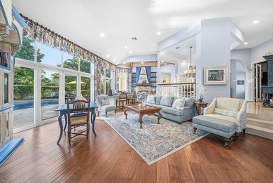 Enjoy spectacular sunsets from this award-winning residence on Polo Club of Boca Raton in Florida - for sale on GolfHomes.com, golf home, golf lot