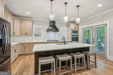 Custom Built in 2021, Master on Main, Level Wooded Backyard on on Royal Lakes Golf and Country Club in Georgia - for sale on GolfHomes.com, golf home, golf lot