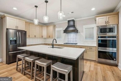 Custom Built in 2021, Master on Main, Level Wooded Backyard on on Royal Lakes Golf and Country Club in Georgia - for sale on GolfHomes.com, golf home, golf lot
