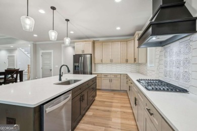 Custom Built in 2021, Master on Main, Level Wooded Backyard on on Royal Lakes Golf and Country Club in Georgia - for sale on GolfHomes.com, golf home, golf lot