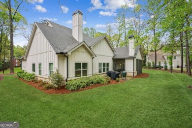 Custom Built in 2021, Master on Main, Level Wooded Backyard on on Royal Lakes Golf and Country Club in Georgia - for sale on GolfHomes.com, golf home, golf lot