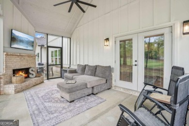 Custom Built in 2021, Master on Main, Level Wooded Backyard on on Royal Lakes Golf and Country Club in Georgia - for sale on GolfHomes.com, golf home, golf lot