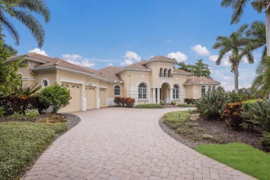 Nestled at the end of a tranquil cul-de-sac in the coveted on Lakewood Ranch Golf and Country Club in Florida - for sale on GolfHomes.com, golf home, golf lot