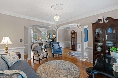 Welcome to 5619 Forkwood Dr- a beautiful and rare ranch home in on Brookstone Golf and Country Club in Georgia - for sale on GolfHomes.com, golf home, golf lot