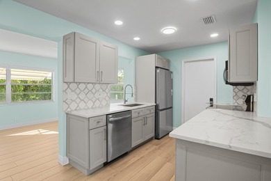 This is the perfect opportunity to move into a renovated single on Leisureville Community Golf Course in Florida - for sale on GolfHomes.com, golf home, golf lot