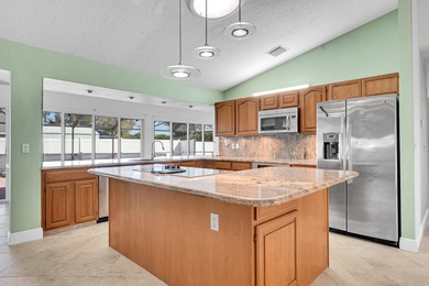 2023 ROOF!! Spacious, Well-Maintained Holiday Pines Pool/Spa on Island Pines Golf Club in Florida - for sale on GolfHomes.com, golf home, golf lot