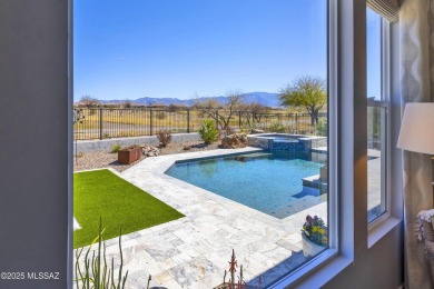 A Highly Upgraded 2466 Sq. Ft. Vienta Exterior Design A Pool on Saddlebrooke Ranch Golf Club in Arizona - for sale on GolfHomes.com, golf home, golf lot