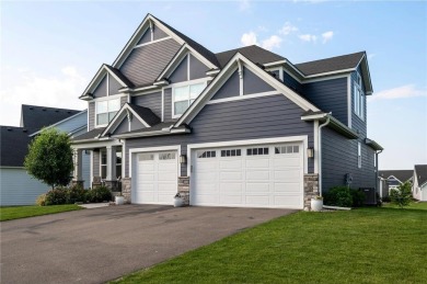 This Hillcrest Sport, constructed by Hanson, is the residence on Sundance Golf and Bowl in Minnesota - for sale on GolfHomes.com, golf home, golf lot