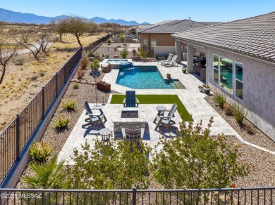 A Highly Upgraded 2466 Sq. Ft. Vienta Exterior Design A Pool on Saddlebrooke Ranch Golf Club in Arizona - for sale on GolfHomes.com, golf home, golf lot