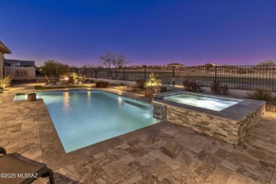 A Highly Upgraded 2466 Sq. Ft. Vienta Exterior Design A Pool on Saddlebrooke Ranch Golf Club in Arizona - for sale on GolfHomes.com, golf home, golf lot