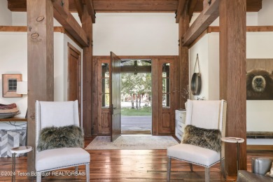 Set on 0.59 acres, this Carney Logan Burke-designed cabin offers on 3 Creek Ranch Golf Club in Wyoming - for sale on GolfHomes.com, golf home, golf lot