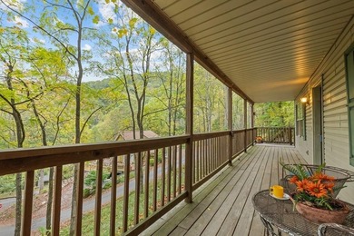 Charming 2BR/2.5BA + BONUS Room Home in Maggie Valley Country on Maggie Valley Resort and Country Club in North Carolina - for sale on GolfHomes.com, golf home, golf lot