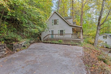 Charming 2BR/2.5BA + BONUS Room Home in Maggie Valley Country on Maggie Valley Resort and Country Club in North Carolina - for sale on GolfHomes.com, golf home, golf lot