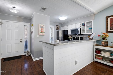 Enjoy relaxing everyday while viewing your own backyard POOL on Pine Hollow Golf Club in North Carolina - for sale on GolfHomes.com, golf home, golf lot