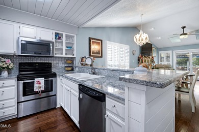 Enjoy relaxing everyday while viewing your own backyard POOL on Pine Hollow Golf Club in North Carolina - for sale on GolfHomes.com, golf home, golf lot