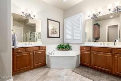Stunning luxury home in the coveted Active Adult Trilogy on Trilogy Golf Club At Power Ranch in Arizona - for sale on GolfHomes.com, golf home, golf lot