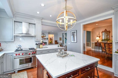 Prepare to be wowed with the newest renovations to this on Chattahoochee Golf Course in Georgia - for sale on GolfHomes.com, golf home, golf lot