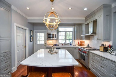 Prepare to be wowed with the newest renovations to this on Chattahoochee Golf Course in Georgia - for sale on GolfHomes.com, golf home, golf lot