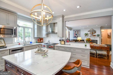 Prepare to be wowed with the newest renovations to this on Chattahoochee Golf Course in Georgia - for sale on GolfHomes.com, golf home, golf lot