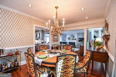 Prepare to be wowed with the newest renovations to this on Chattahoochee Golf Course in Georgia - for sale on GolfHomes.com, golf home, golf lot