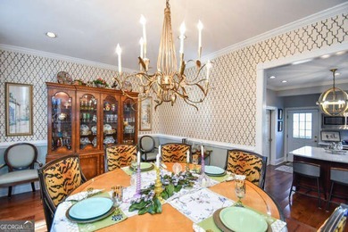 Prepare to be wowed with the newest renovations to this on Chattahoochee Golf Course in Georgia - for sale on GolfHomes.com, golf home, golf lot