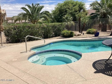 Lovely Stonecrest retreat with HEATED POOL & SPA w/pop ups for on Desert Springs Golf Course in Arizona - for sale on GolfHomes.com, golf home, golf lot