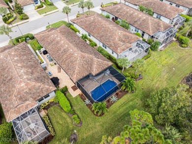 Welcome to the stunning Rafael model pool home, located in Avila on Pelican Preserve Golf Club in Florida - for sale on GolfHomes.com, golf home, golf lot
