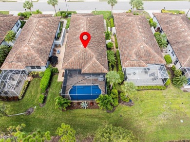 Welcome to the stunning Rafael model pool home, located in Avila on Pelican Preserve Golf Club in Florida - for sale on GolfHomes.com, golf home, golf lot