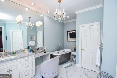 Prepare to be wowed with the newest renovations to this on Chattahoochee Golf Course in Georgia - for sale on GolfHomes.com, golf home, golf lot