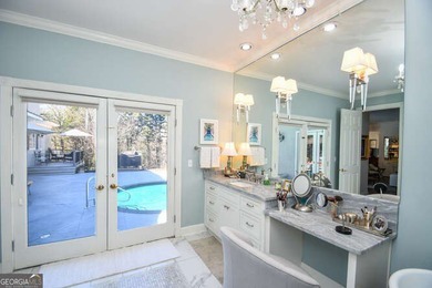 Prepare to be wowed with the newest renovations to this on Chattahoochee Golf Course in Georgia - for sale on GolfHomes.com, golf home, golf lot