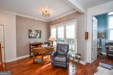 Prepare to be wowed with the newest renovations to this on Chattahoochee Golf Course in Georgia - for sale on GolfHomes.com, golf home, golf lot