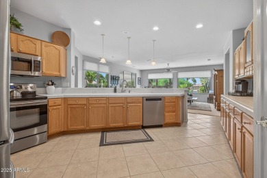 Lovely Stonecrest retreat with HEATED POOL & SPA w/pop ups for on Desert Springs Golf Course in Arizona - for sale on GolfHomes.com, golf home, golf lot
