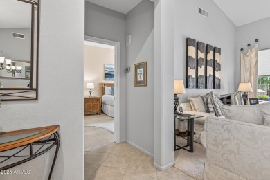 Lovely Stonecrest retreat with HEATED POOL & SPA w/pop ups for on Desert Springs Golf Course in Arizona - for sale on GolfHomes.com, golf home, golf lot