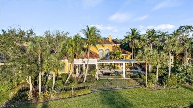 Prepare to be enchanted by the prestigious 5426 sq ft, two-story on The Rookery At Marco in Florida - for sale on GolfHomes.com, golf home, golf lot