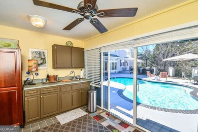 Prepare to be wowed with the newest renovations to this on Chattahoochee Golf Course in Georgia - for sale on GolfHomes.com, golf home, golf lot