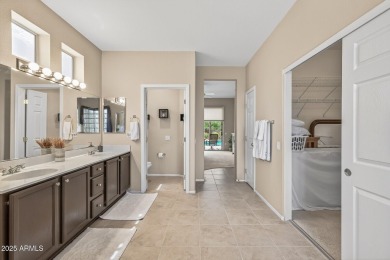 Lovely Stonecrest retreat with HEATED POOL & SPA w/pop ups for on Desert Springs Golf Course in Arizona - for sale on GolfHomes.com, golf home, golf lot