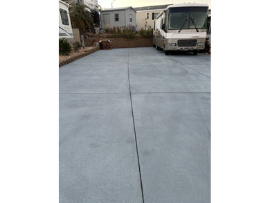 RV lot with full hookups, brick retaining wall and ready for new on Deer Creek RV Golf Resort in Florida - for sale on GolfHomes.com, golf home, golf lot