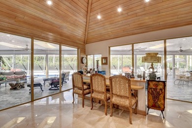 Step into this the foyer of this magnificent builders custom on Delray Dunes Golf and Country Club in Florida - for sale on GolfHomes.com, golf home, golf lot