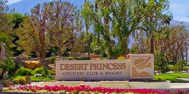 This stunning, beautifully renovated light and bright end unit on Desert Princess Country Club in California - for sale on GolfHomes.com, golf home, golf lot