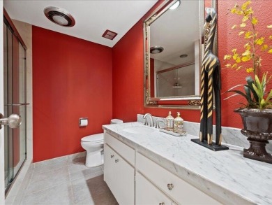 Spacious corner unit with tile flooring throughout, featuring on Desert Island Golf and Country Club in California - for sale on GolfHomes.com, golf home, golf lot