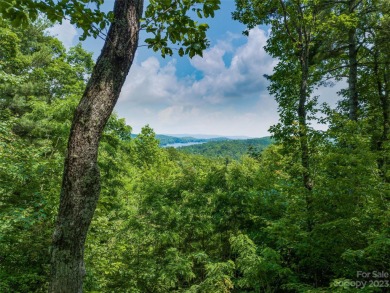 Perfectly located overlooking NCs largest private lake, this on Lake Toxaway Country Club in North Carolina - for sale on GolfHomes.com, golf home, golf lot