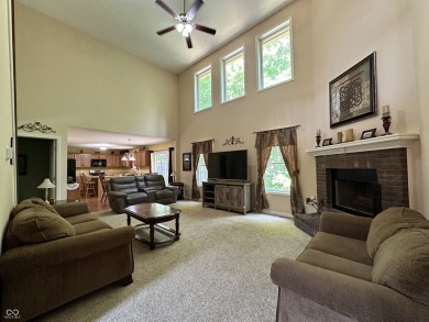 Welcome to this stunning two-story home nestled in one of the on Foxcliff Golf Club in Indiana - for sale on GolfHomes.com, golf home, golf lot