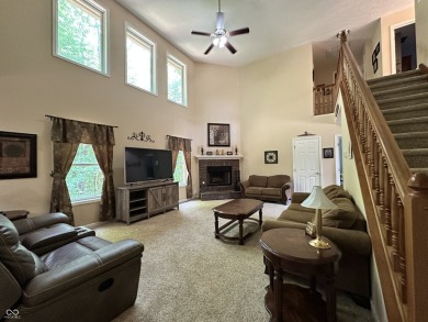 Welcome to this stunning two-story home nestled in one of the on Foxcliff Golf Club in Indiana - for sale on GolfHomes.com, golf home, golf lot