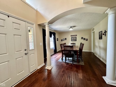 Welcome to this stunning two-story home nestled in one of the on Foxcliff Golf Club in Indiana - for sale on GolfHomes.com, golf home, golf lot