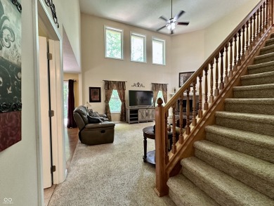 Welcome to this stunning two-story home nestled in one of the on Foxcliff Golf Club in Indiana - for sale on GolfHomes.com, golf home, golf lot