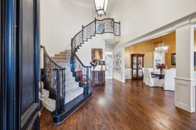 Magnificent North facing house on a hill that is situated on a on Stonebridge Ranch Country Club - Dye in Texas - for sale on GolfHomes.com, golf home, golf lot