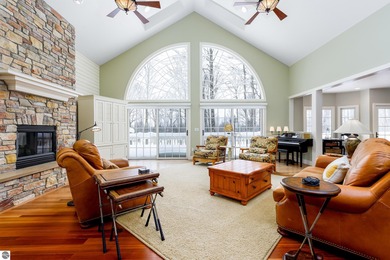 Extraordinary turn-key 5-bedroom, 5 1/2-bath custom-built on  in Michigan - for sale on GolfHomes.com, golf home, golf lot