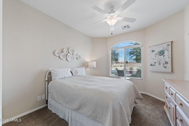 HOME IS FULLY FURNISHED! This move-in ready townhome offers an on Sunland Springs Golf Course  in Arizona - for sale on GolfHomes.com, golf home, golf lot